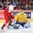 MONTREAL, CANADA - DECEMBER 31: Sweden's Filip Gustavsson #30 makes the save while the Czech Republic's Tomas Soustal #15 looks for the rebound during preliminary round action at the 2017 IIHF World Junior Championship. (Photo by Francois Laplante/HHOF-IIHF Images)

